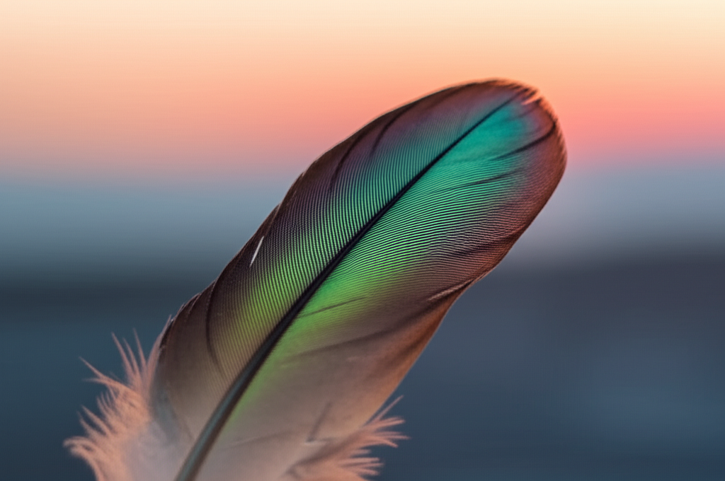 Decorative feather